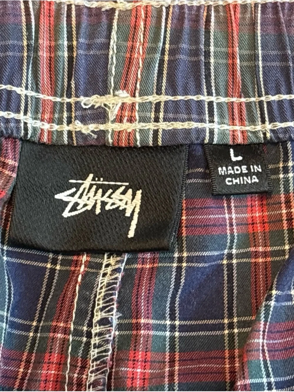 Stüssy Checkered Shorts